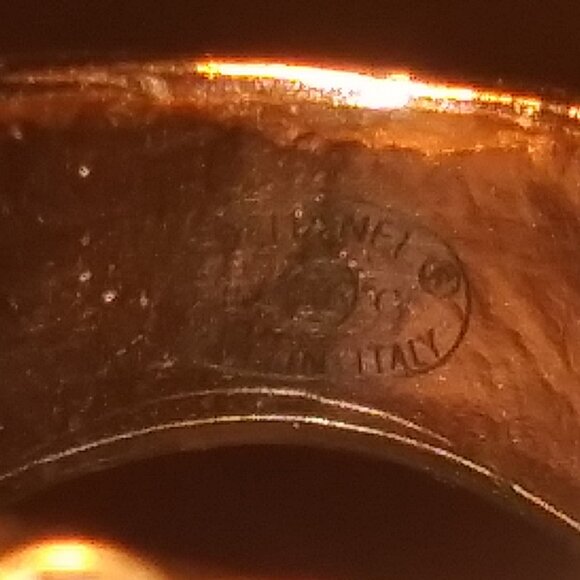 CHANEL Cocktail Resin & Strass Ring- used - Picture 7 of 14